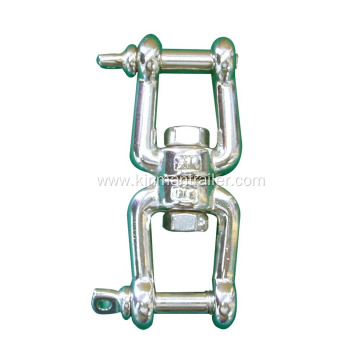 Swivel Shackle With Double End Jaw
